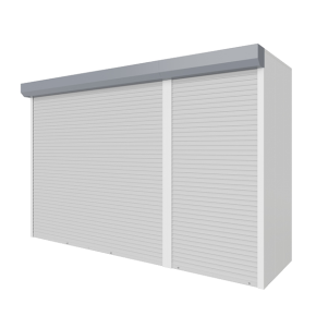 шкаф для паркинга 2300x4000x900 двухсекционный фото