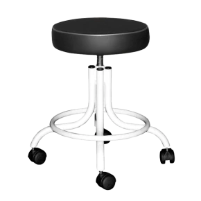 табурет винтовой т01-1 черный фото