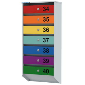 почтовый ящик 7-секционный серия базис плюс фото