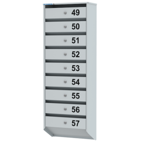 почтовый ящик на 9 ячеек базис фото