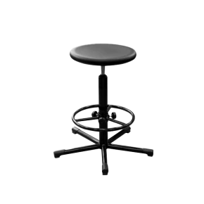 табурет лабораторный полиуретан т09 круглое сиденье фото