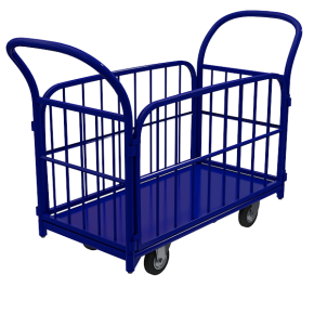 тележка платформенная с трубчатыми бортами тб 9 фото