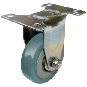 колесо аппаратное с неповоротным креплением 75 мм фото