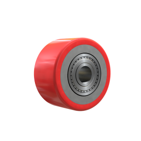 ролик полиуретановый (подвилочный) 85 мм фото