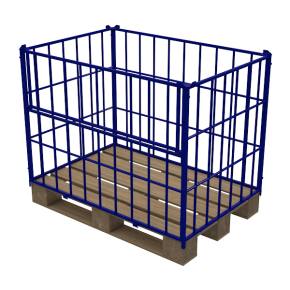 ограждение для европоддона решетчатое опк 1 фото