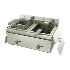 фритюрница 2-х секционная 330x600x400 на 18 литров фото