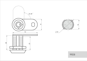 трубчатый замок фото