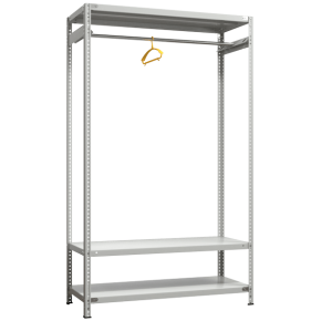 стеллаж sfc 2000х1200х500 3 полки 1 штанга фото