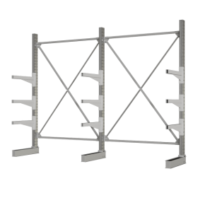 консольный стеллаж кср односторонний двойной фото