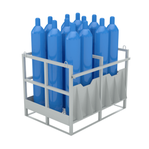 контейнер (палета) для пропановых газовых баллонов фото