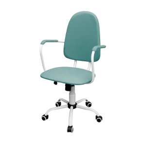 кресло для персонала кр14(1) зеленое фото