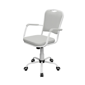 кресло для учреждений кр09(1) светло-серое фото