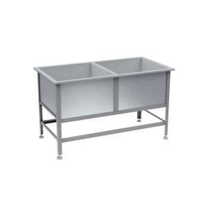 моечная ванна 2 раковины 870x1550x800 фото