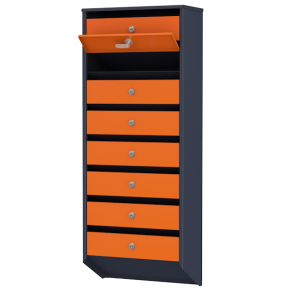 почтовый ящик 8-секционный серия базис премиум фото