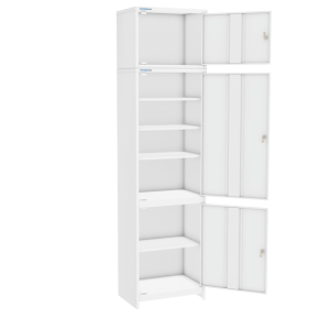 шкаф медицинский металлический шмм-1 с антресолью и мастер-системой фото