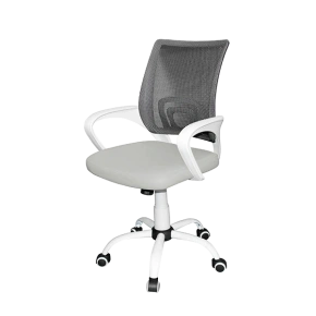 кресло для персонала кр08 светло-серое фото