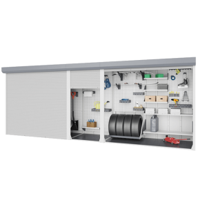 шкаф для паркинга 2300x4650x900 трехсекционный фото