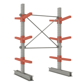 стеллаж консольный ст 062 2500х1682х1400 фото