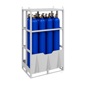 контейнер (паллета) для 12 газовых баллонов пгб-03 фото