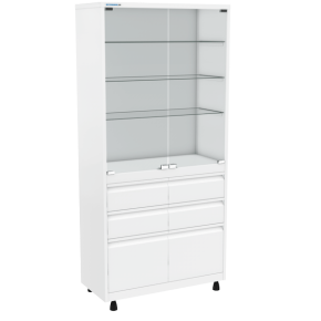 медицинский шкаф шмс-2-р-4/2 фото