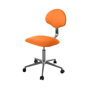 кресло для медицинских учреждений кр12 (обивка) оранжевое фото