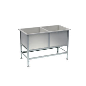 ванна 2 мойки 870x1350x700 фото