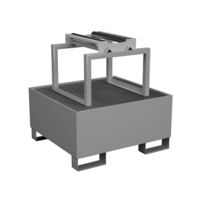 подставка для бочки на поддоне с поворотным блоком фото