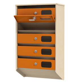 почтовый ящик на 5 квартир серия базис элит фото