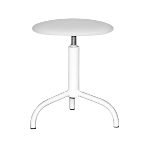 табурет винтовой т04 белый фото