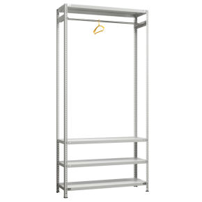 стеллаж sfc 2500х1200х400 4 полки фото