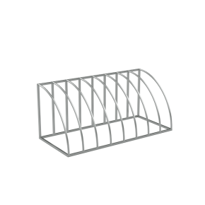 велопарковка стальная на 8 велосипедов фото