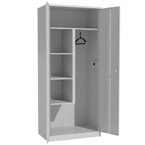 шкаф двухстворчатый для хозяйственного инвентаря фото