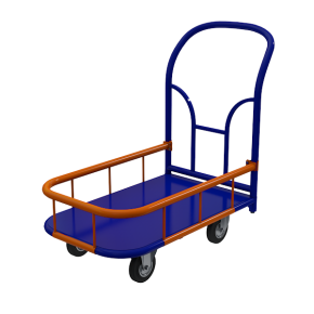 тележка платформенная с бортом тпб 1 фото