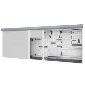 шкаф для паркинга 2000x6150x1200 трехсекционный фото