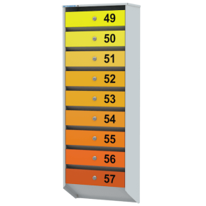 почтовый ящик 9-секционный серия базис плюс фото