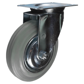 колесо аппаратное с поворотным платформенным креплением 200 мм фото