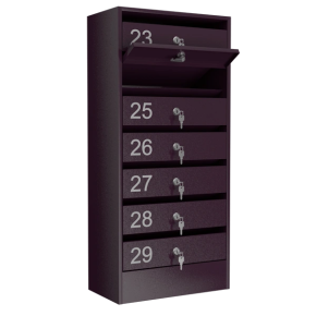 почтовый ящик 7-секционный серия эталон колор фото