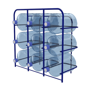 стеллаж для бутылей для хранения воды свд-9 фото