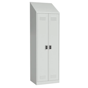 шкаф в раздевалку двухстворчатый с электронным замком фото