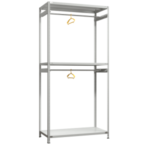 стеллаж-вешало sfc 2500х1200х600 3 полки фото