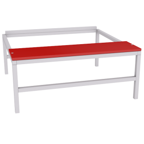 подставка со скамьей под шкаф на 800 (лдсп) фото