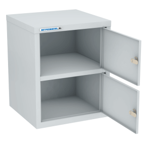 индивидуальный шкаф кассира на 2 отделения вертикальный фото