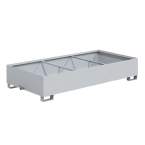 поддон для 2 кубических ёмкостей без настила 2500x1250x460 фото