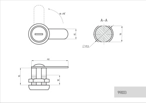 почтовый замок фото