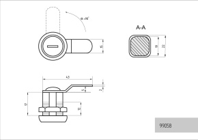 замок для гардеробных шкафов фото