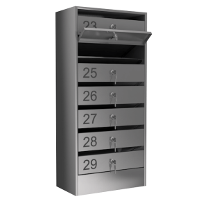 почтовый ящик 7-секционный серия эталон премиум фото