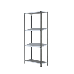 антистатический стеллаж ст-012 (2000x1000x400) наклонные полки фото