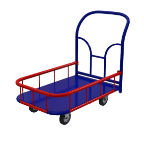 тележка платформенная с бортом тпб 2 фото