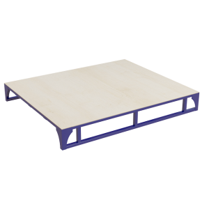 поддон с настилом из ламинированной фанеры (палета) пмфл фото