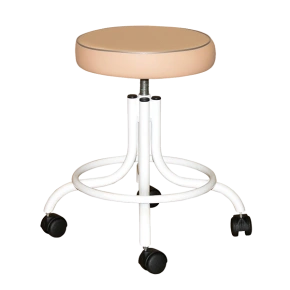 табурет винтовой т01-1 кремовый фото